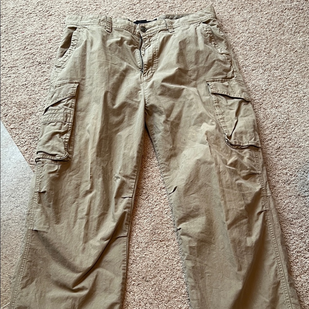 Nautica Men's Tan Cargo Pants